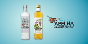 Abelha Organic Cachaça bottles collection from Brazil for online sale