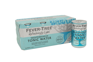 FEVER-TREE REFRESHINGLY LIGHT MEDITERRANEAN TONIC 1 box of 8 cans with 150ml each can - Speak Easy BKK, โซดา มะนาว, มะนาว, น้ำ โซดา, โซดา, ยาคู ล ท์ ผสม โซดา, กิน โซดา เปล่า ๆ, โซ จู โซดา, โซดา มิ้ น ท์ โรค ไต, กิน โซดา เปล่า ๆ ช่วย อะไร ได้ บ้าง, mixer