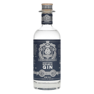 a bottle of Boatyard Double Gin