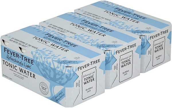 FEVER-TREE REFRESHINGLY LIGHT INDIAN TONIC 3 box of 8 cans with 150ml each can - Speak Easy BKK, โซดา มะนาว, มะนาว, น้ำ โซดา, โซดา, ยาคู ล ท์ ผสม โซดา, กิน โซดา เปล่า ๆ, โซ จู โซดา, โซดา มิ้ น ท์ โรค ไต, กิน โซดา เปล่า ๆ ช่วย อะไร ได้ บ้าง, mixer